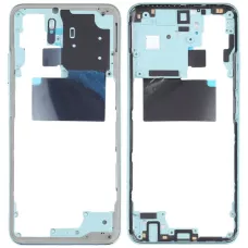 Рамка корпуса Xiaomi Redmi Note 10/Redmi Note 10S зеленая, Aqua Green (Lake Green)