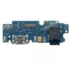 Шлейф Asus ZenFone Max Pro M1 ZB601KL/ZB602KL с разъемом зарядки, с разъемом наушников, с микрофоном, плата зарядки