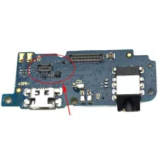 Шлейф Meizu M5 M611/M5 mini с разъемом зарядки, с разъемом наушников, с микрофоном, плата зарядки, оригинал PRC