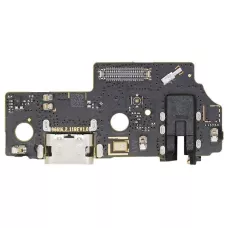 Шлейф Samsung A045 Galaxy A04 с разъемом зарядки, с разъемом наушников, с микрофоном, плата зарядки, оригинал PRC