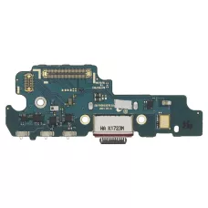 Шлейф Samsung F926 Galaxy Z Fold 3 5G, версия USA с разъемом зарядки, с микрофоном, плата зарядки, оригинал PRC