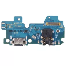 Шлейф Samsung M225 Galaxy M22/M325 с разъемом зарядки, с разъемом наушников, с микрофоном, плата зарядки, оригинал PRC