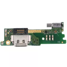 Шлейф Sony G3112 Xperia XA1 Dual/G3116 с разъемом зарядки, с виброзвонком и микрофоном, плата зарядки, оригинал PRC