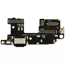 Шлейф Xiaomi Mi 11 с разъемом зарядки, с разъемом Sim-карты, с микрофоном, плата зарядки