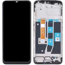 Дисплей Oppo A16 /A16s /A54s черный, с рамкой, версия 5, p/n: FPC-HTF065H169-A1.