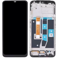 Дисплей Oppo A16 /A16s /A54s черный, с рамкой, оригинал PRC версия 2, p/n: FPC-HTF065H113-A0.