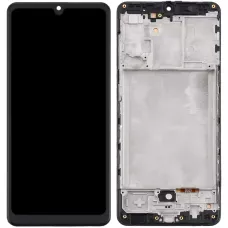 Дисплей Samsung A315 Galaxy A31 черный, OLED (Small LCD), с рамкой