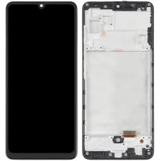 Дисплей Samsung A325 Galaxy A32 4G черный, OLED (Small LCD), с рамкой