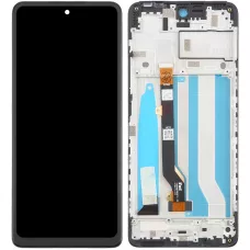Дисплей Tecno Spark 10 Pro KI7 черный, оригинал PRC с рамкой