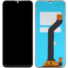 Дисплей Tecno Spark 7 KF6 черный