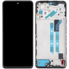 Дисплей Xiaomi Redmi Note 12 Pro 4G черный, Amoled, оригинал PRC с рамкой