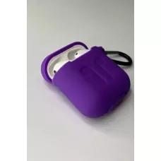 Чехол AirPods 1/2 Silicone case Full Ultraviolet