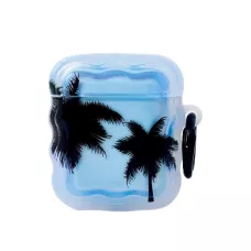 Чехол Airpods 1/2 Print Case Summer Blue