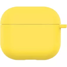 Чехол AirPods 3 Silicone case Full Yellow