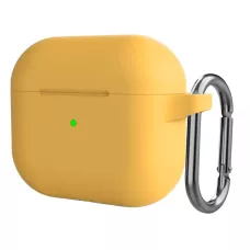 Чохол AirPods 4 Case (з карабіном), Yellow