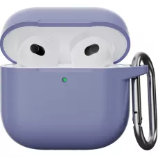 Чохол AirPods 4 Case (з карабіном), Lavender