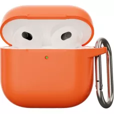 Чохол AirPods 4 Case (з карабіном), Orange
