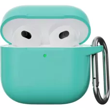 Чохол AirPods 4 Case (з карабіном), Mint Green