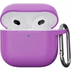 Чохол AirPods 4 Case (з карабіном), Purple
