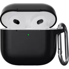 Чохол AirPods 4 Case (з карабіном), Black