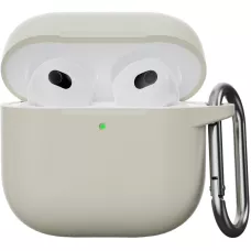 Чохол AirPods 4 Case (з карабіном), Antigua White