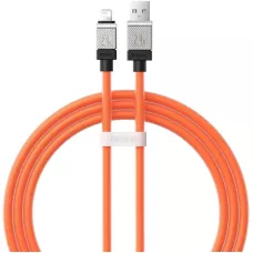 Кабель Baseus CoolPlay Series Fast Charging Cable USB to iP 2.4A 2m Orange