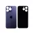 Задняя крышка iPhone 14 Pro Deep Purple BIG (большой глазок) Original PRC