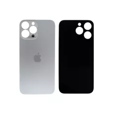 Задняя крышка iPhone 14 Pro Silver BIG (большой глазок) Original PRC