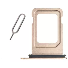 Сим лоток iPhone 13 Pro Max Gold + скрепка