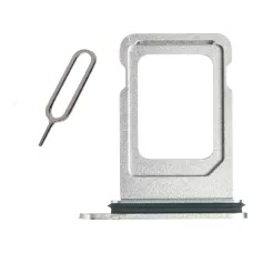Сим лоток iPhone 13 Pro Silver + скрепка