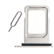 Сим лоток iPhone 13 White + скрепка