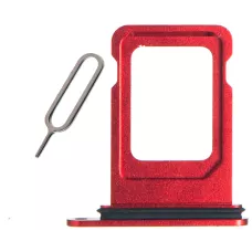 Сим лоток iPhone 13 mini Red + скрепка