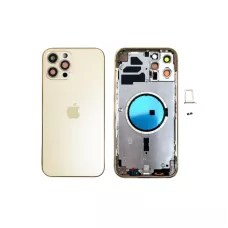 Корпус iPhone 12 Pro Gold (с сим-лотком, магнитами и кнопками)