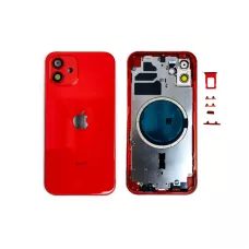Корпус iPhone 12 Red (с сим-лотком, магнитами и кнопками)