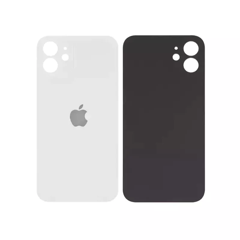 Задняя крышка iPhone 12 White BIG (большой глазок) Original PRC
