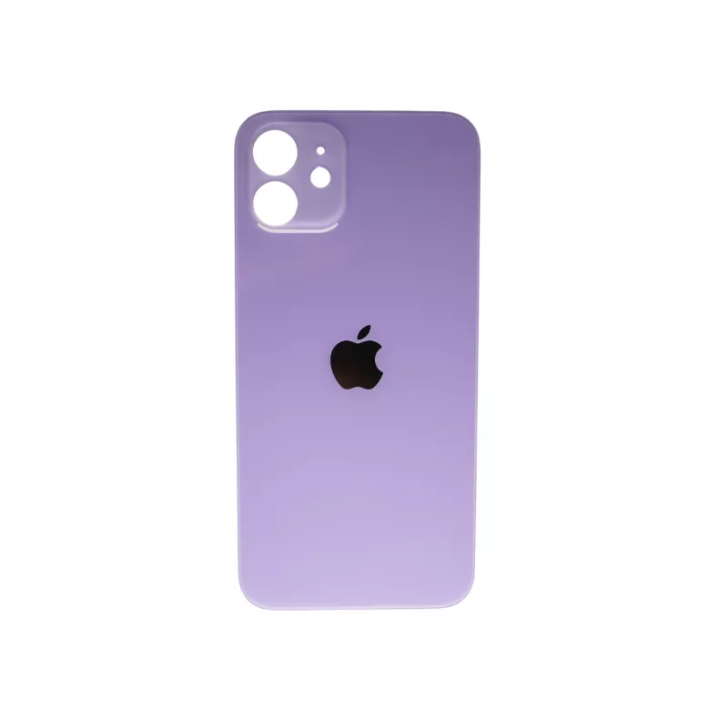Задняя крышка iPhone 12 Purple BIG (большой глазок) Original PRC