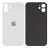 Задняя крышка iPhone 12 Mini White BIG (большой глазок) Original PRC
