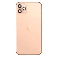 Корпус iPhone 11 Pro Max Gold (с сим-лотком и кнопками)