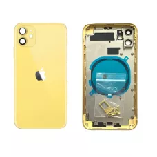 Корпус iPhone 11 Yellow (с сим-лотком и кнопками)