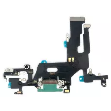 Нижний шлейф iPhone 11 и порт зарядки с микрофоном Green