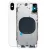 Корпус iPhone XS Max Silver (с сим-лотком и кнопками)