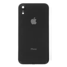 Стекло корпуса с рамкой камеры iPhone XR Black Original PRC