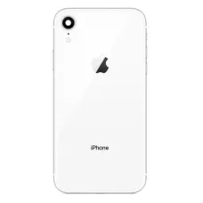 Стекло корпуса с рамкой камеры iPhone XR White Original PRC