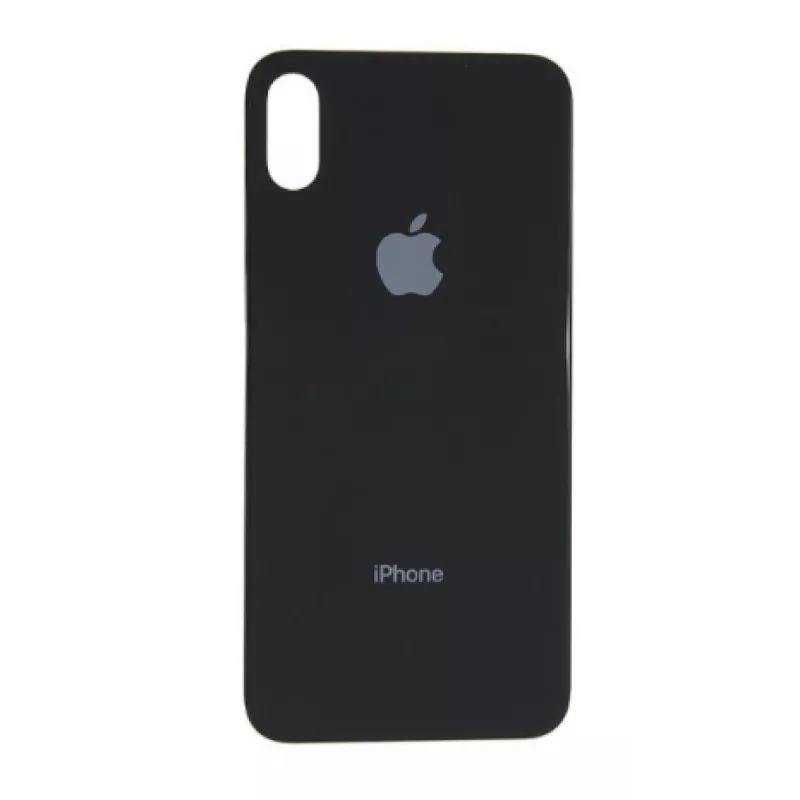 Задняя крышка iPhone X Space Gray BIG (большой глазок) Original PRC