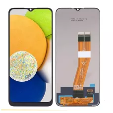 Дисплей Samsung A035F Black А03 2022 (GH81-21625A) сервисный оригинал (без рамки) (160,5 x 72 mm)
