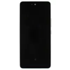 Дисплей Samsung A536 White A53 2022 (GH82-28024B) сервисный оригинал в сборе с рамкой