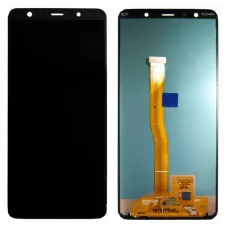 Дисплей Samsung A750 Black A7 2018 (GH96-12078A) сервисный оригинал