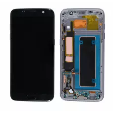 Дисплей Samsung G935A Black S7 Edge (GH82-13359A) сервисный оригинал в сборе с рамкой