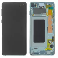 Дисплей Samsung G970 Green S10e (GH82-18852E) сервисный оригинал в сборе с рамкой