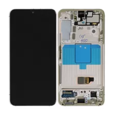 Дисплей Samsung S901 Violet S22 (GH82-27520F) сервисный оригинал в сборе с рамкой